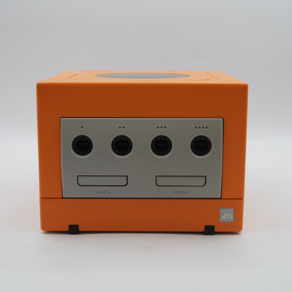 Nintendo GameCube Console System Orange DOL-001 + Game Boy Player Enjoy Plus Pack [NTSC-J, NTSC-U/S]