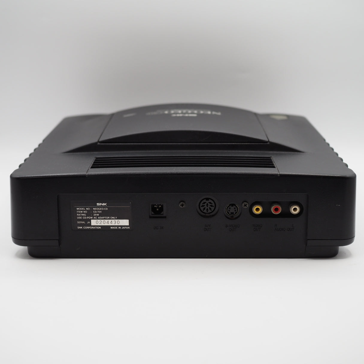 Used SNK Neo Geo CD Console System CD-T01 Boxed 1 Controller - Tested & Working