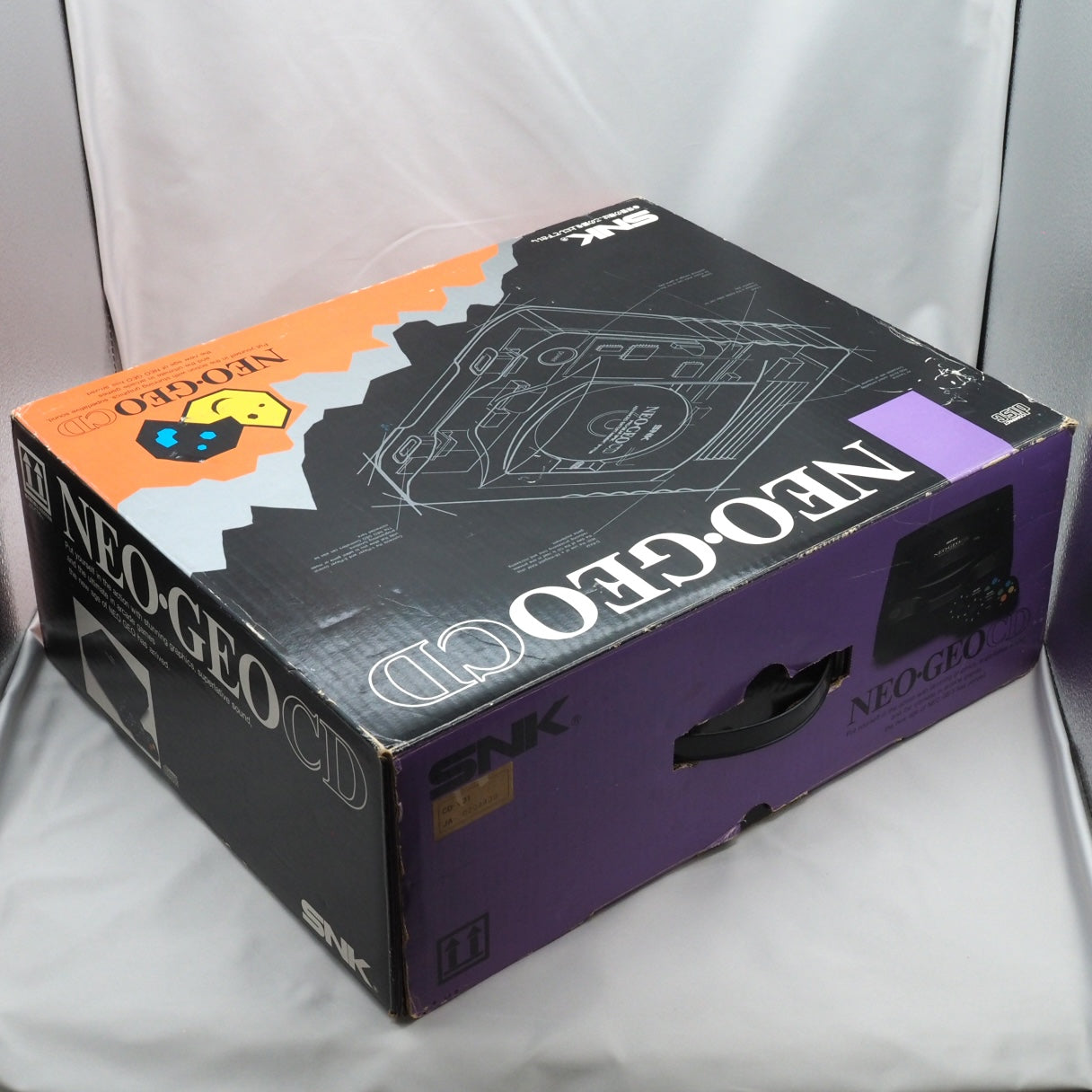 Used SNK Neo Geo CD Console System CD-T01 Boxed 1 Controller - Tested & Working