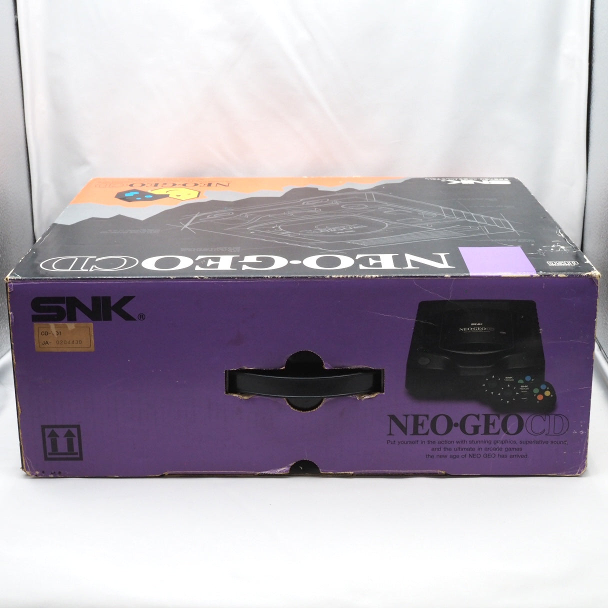 Used SNK Neo Geo CD Console System CD-T01 Boxed 1 Controller - Tested & Working