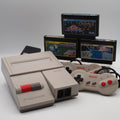 Used Nintendo New Famicom Console System HVC-101 + Space Shooter Essentials Games SET