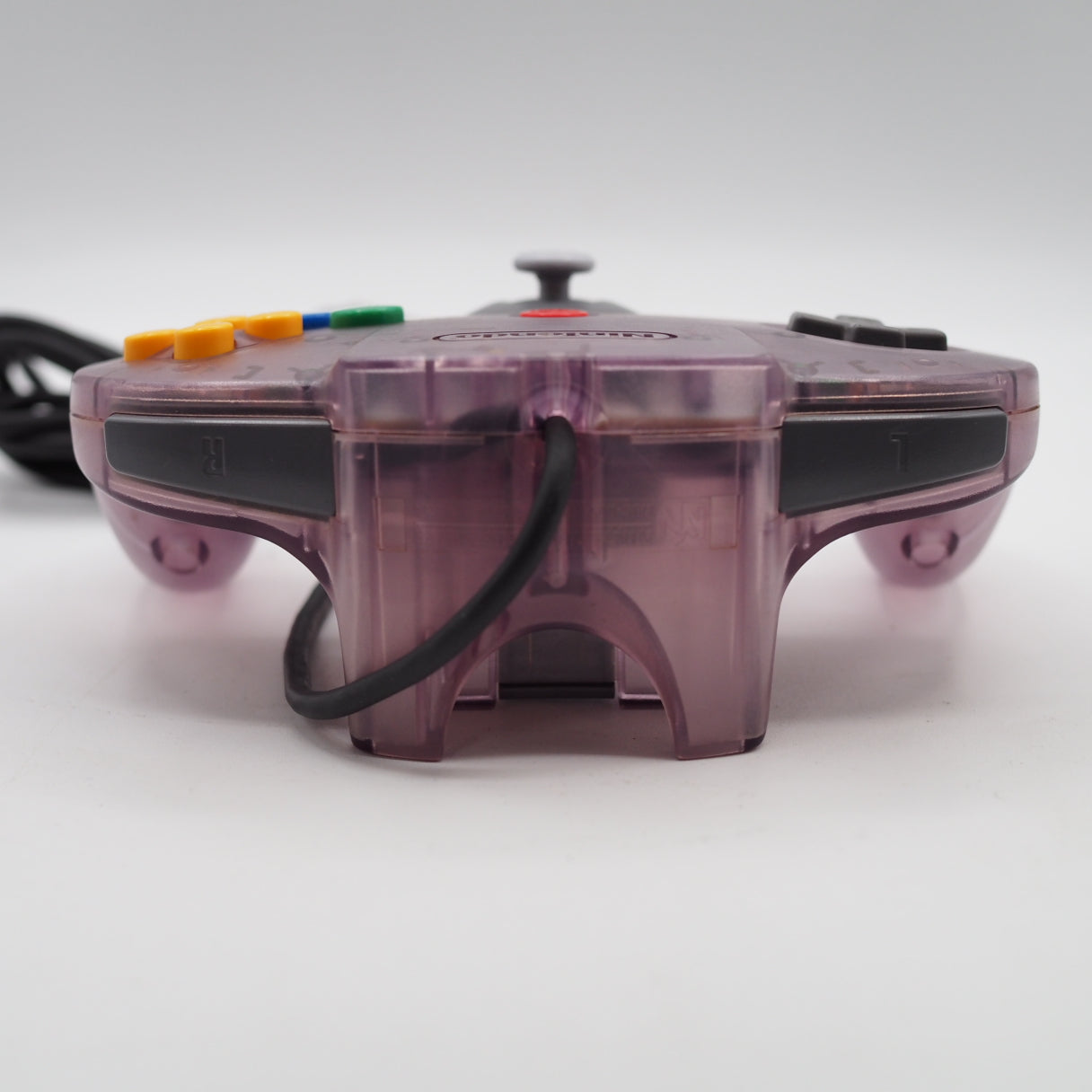 Used Nintendo 64 Controller only NUS-005 Clear Purple - Tested & Working