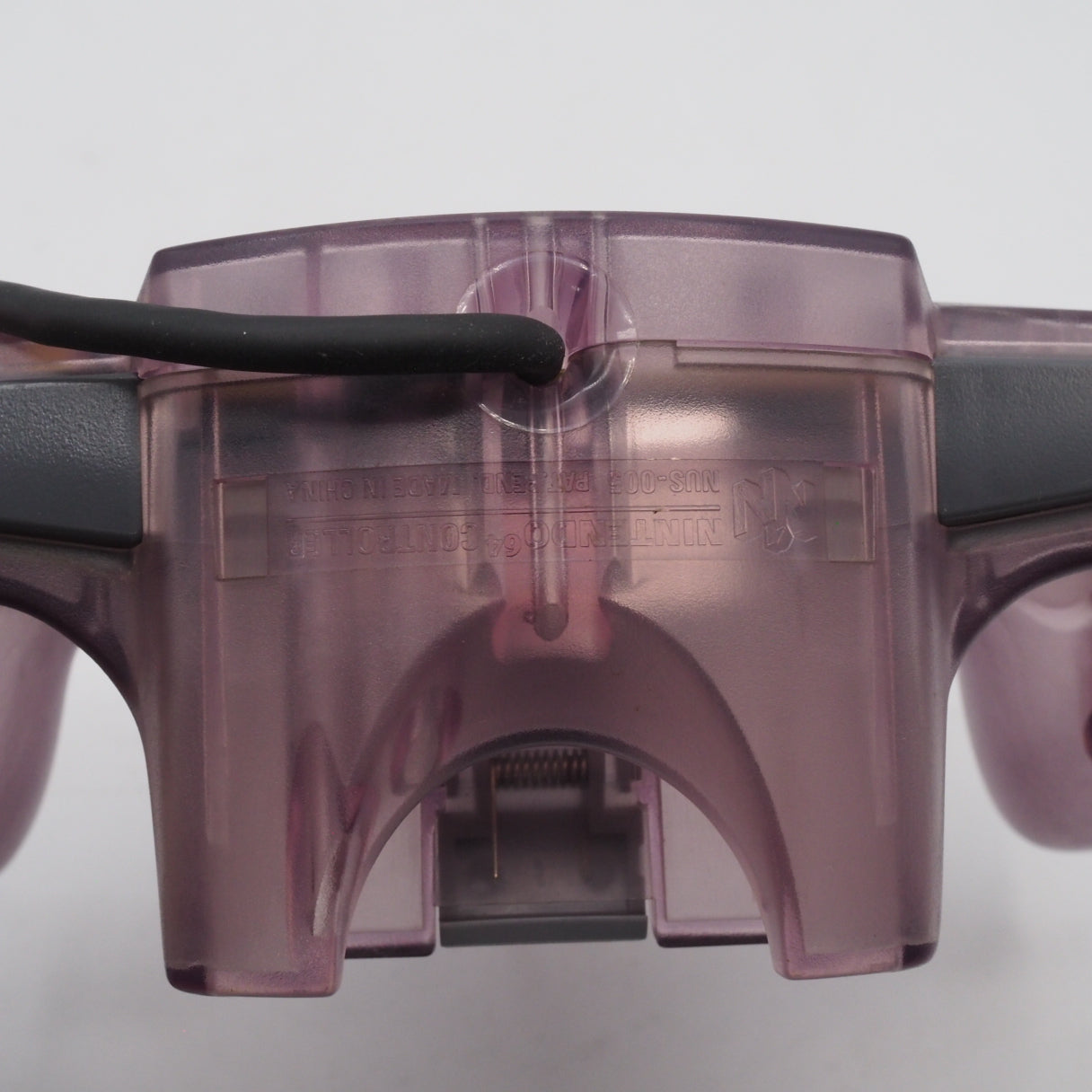 Used Nintendo 64 Controller only NUS-005 Clear Purple - Tested & Working