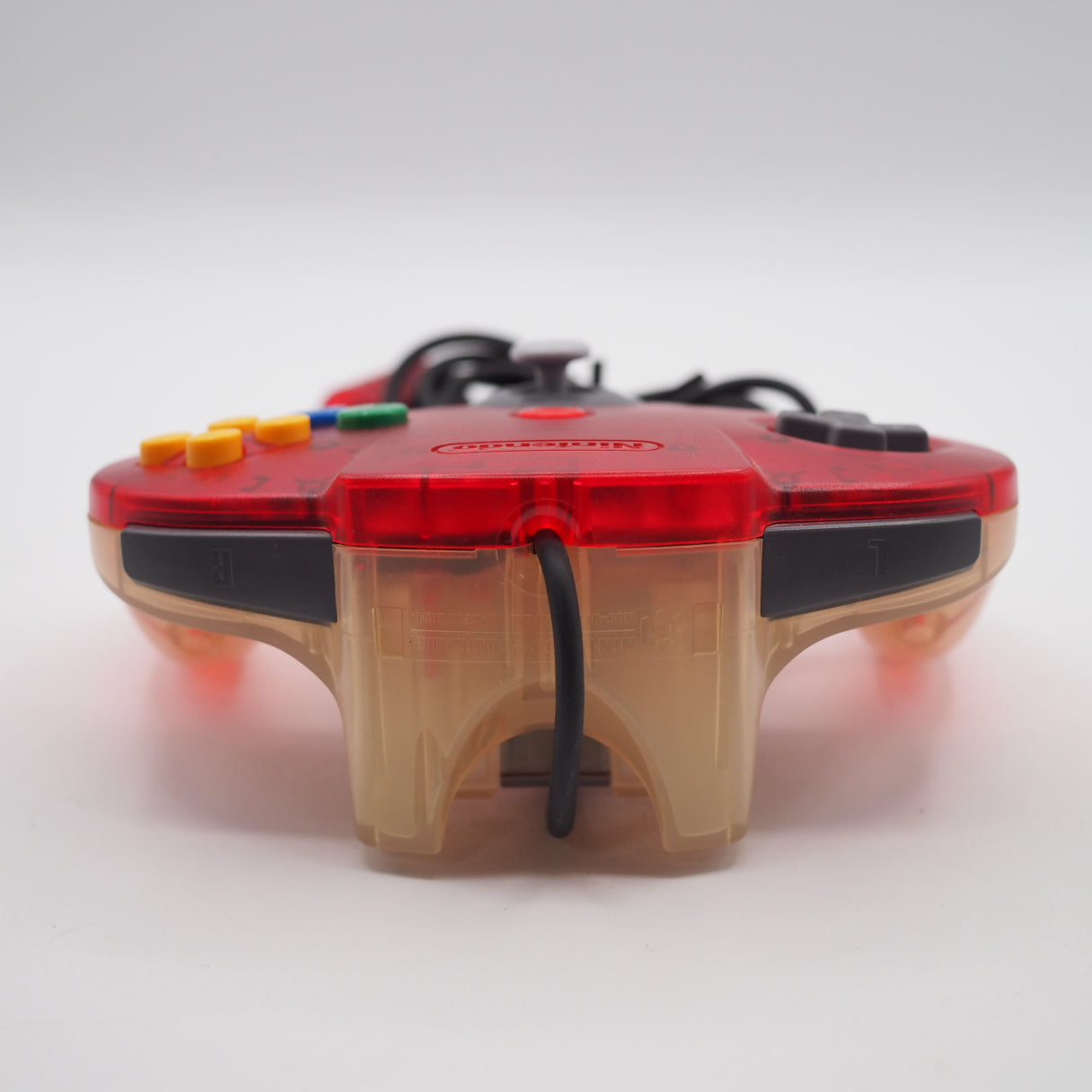 Used Nintendo 64 Controller only NUS-005 Clear Red - Tested & Working