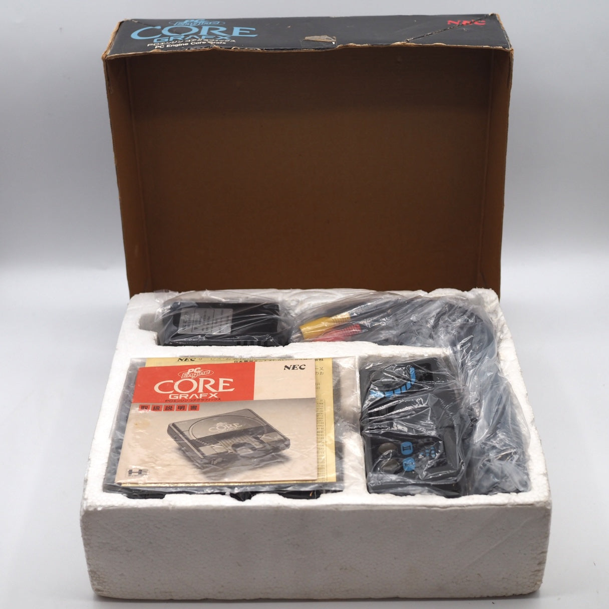 Used PC Engine CORE GRAFX Console system PI-TG3 Boxed - Tested & Working