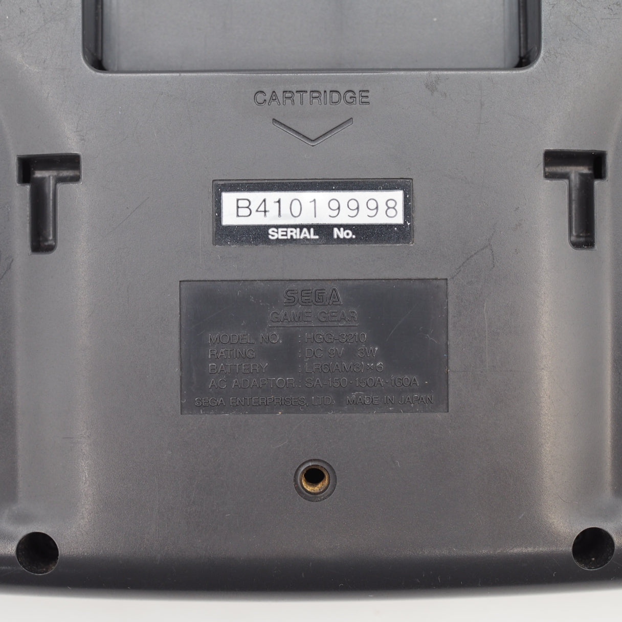 Used GAME GEAR HGG-3210 Console only - Tested & Working