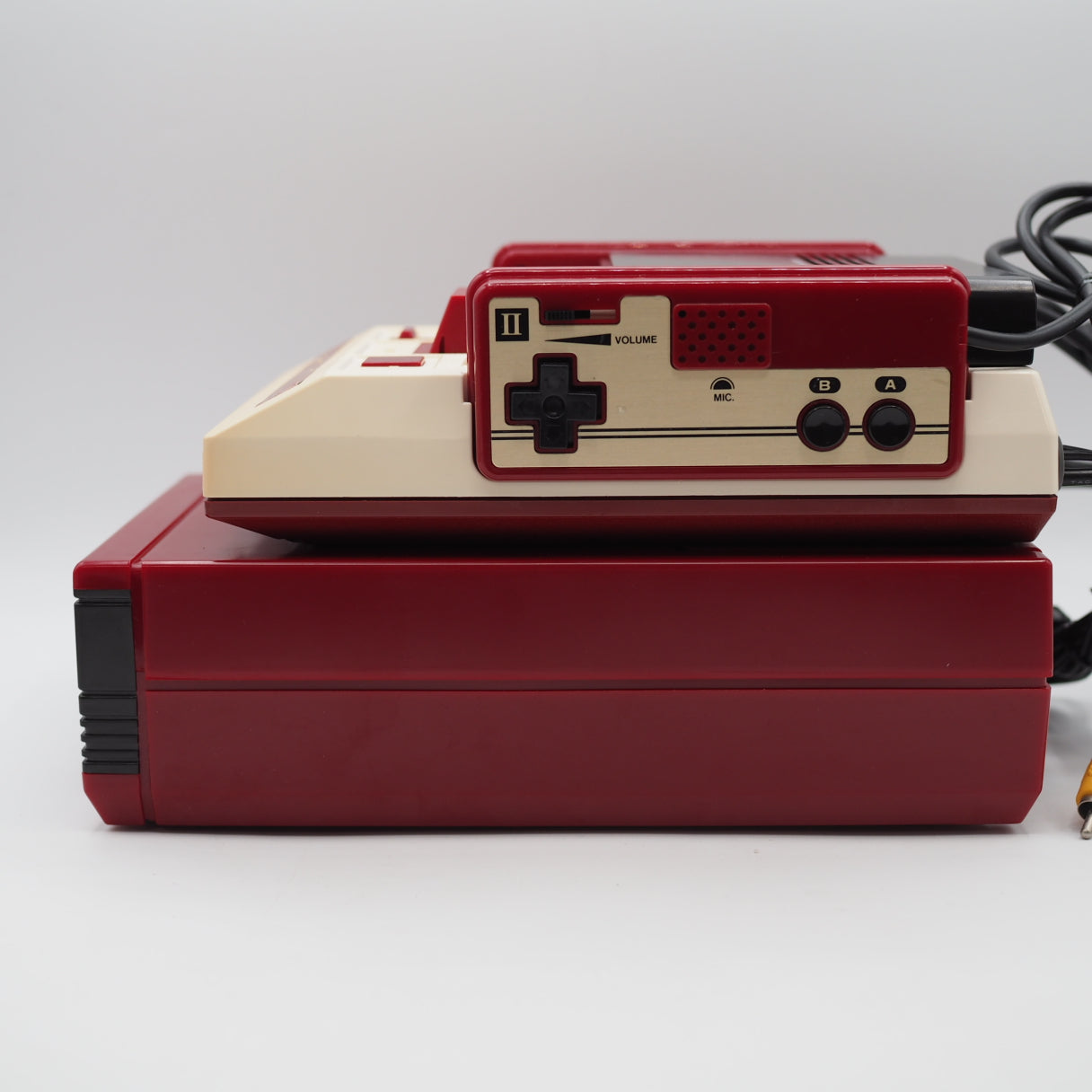 Used Nintendo AV Famicom & Disk System Console system SET Boxed [New Rubber Belt Replaced] - Tested & Working