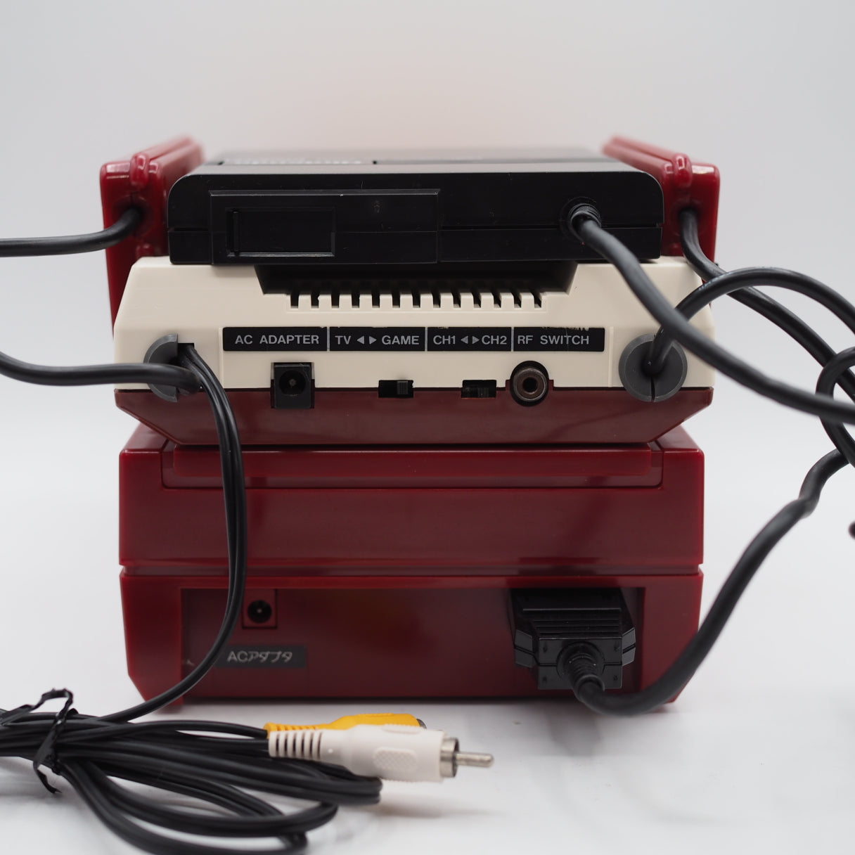 Used Nintendo AV Famicom & Disk System Console system SET Boxed [New Rubber Belt Replaced] - Tested & Working