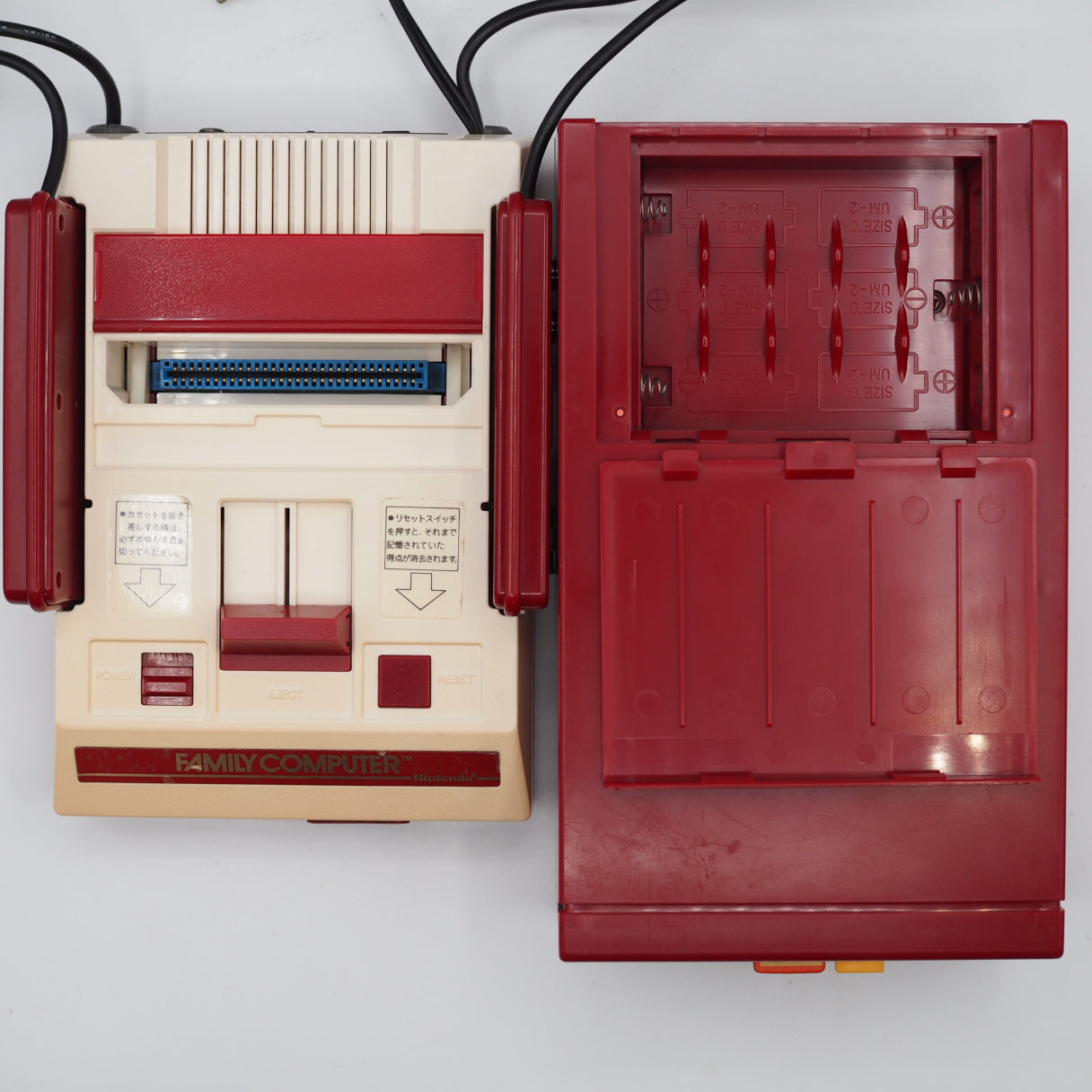 Used Nintendo AV Famicom & Disk System Console system SET Boxed [New Rubber Belt Replaced] - Tested & Working