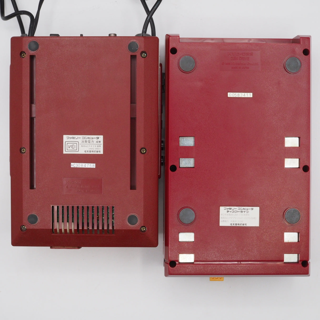 Used Nintendo AV Famicom & Disk System Console system SET Boxed [New Rubber Belt Replaced] - Tested & Working