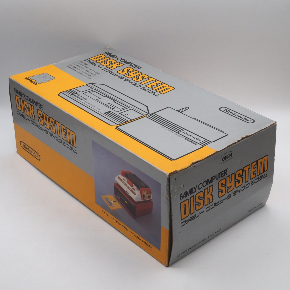 Used Nintendo AV Famicom & Disk System Console system SET Boxed [New Rubber Belt Replaced] - Tested & Working