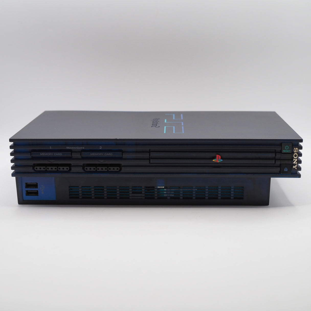 Used PS2 + BB Unit Console system SCPH-50000 MB/NH Midnight Blue [NTSC-J] - Tested & Working