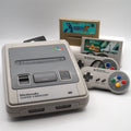 Used Nintendo Super Famicom Console Rockman X & Zelda: A Link to the Past Bundle