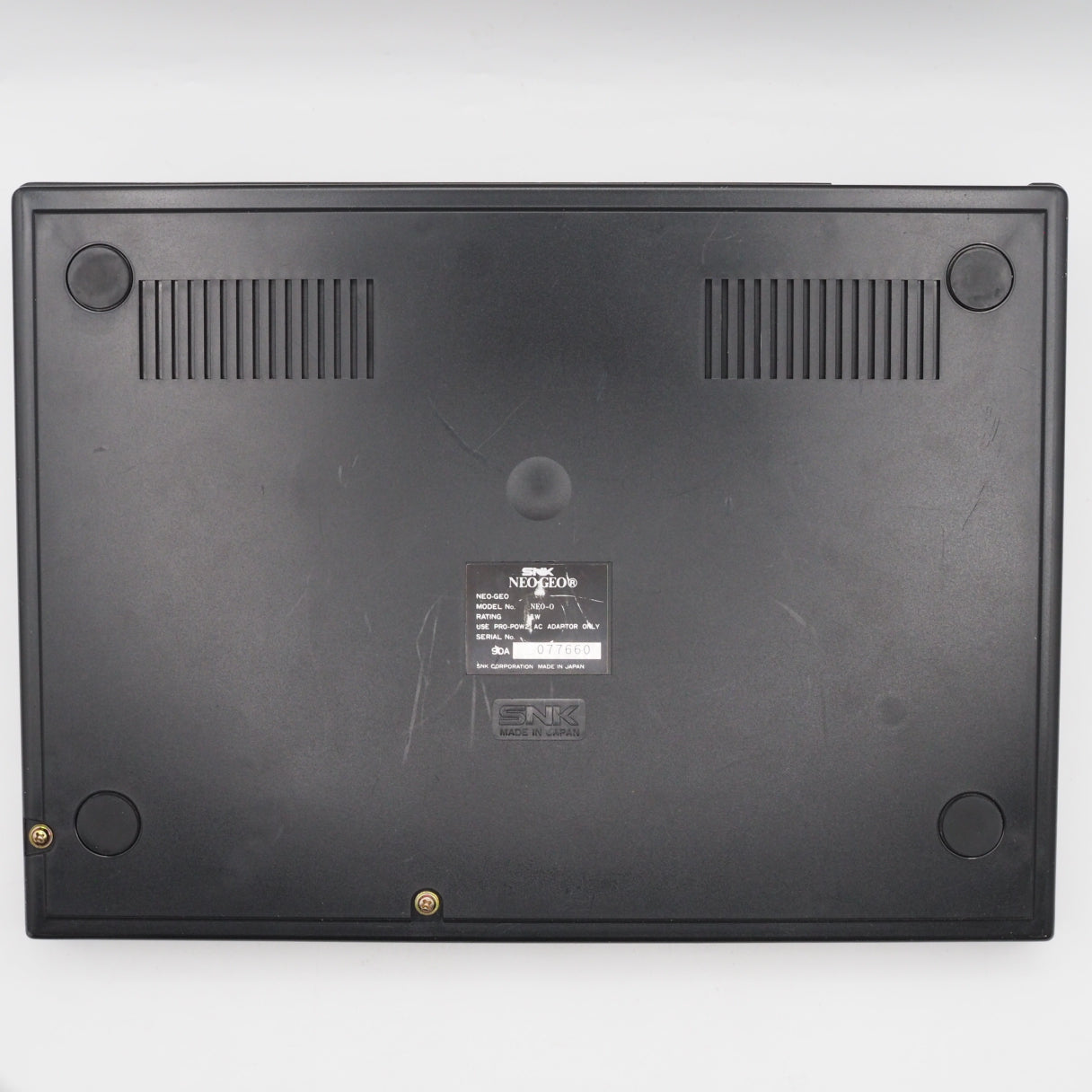 Used NEO GEO AES Console System + Controller UNIBIOS SNK - Tested & Working