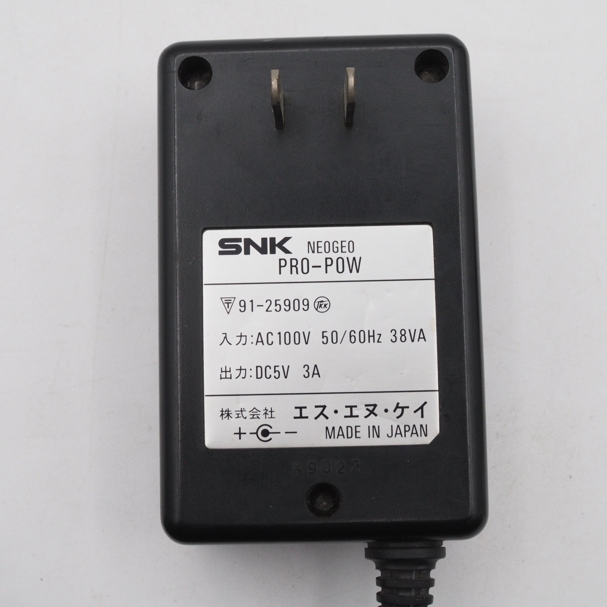 Used NEO GEO AES Console System + Controller UNIBIOS SNK - Tested & Working