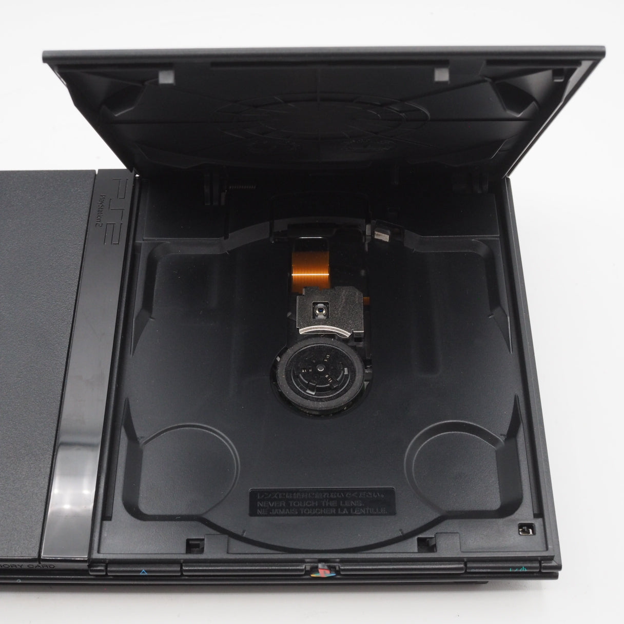 Used PS2 Slim Console system SCPH-75000 Charcoal Black [NTSC-J] - Tested & Working