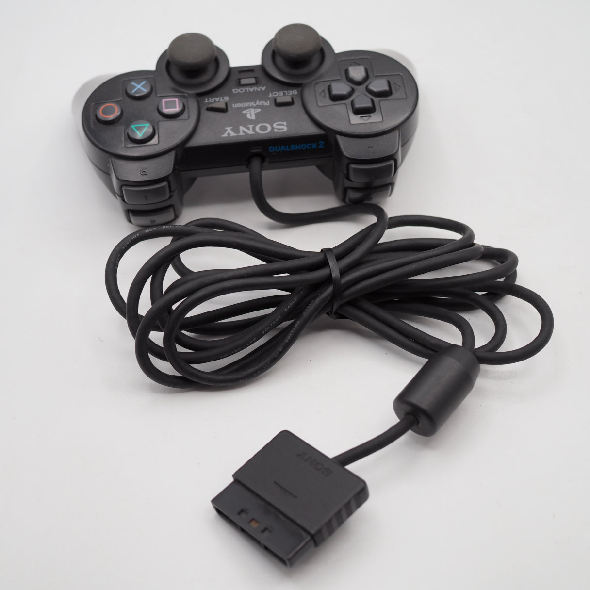 Used PS2 Slim Console system SCPH-75000 Charcoal Black [NTSC-J] - Tested & Working