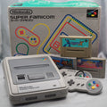 Used Nintendo Super Famicom Console Boxed Rockman X, Donkey Kong 2 & Gokujou Parodius! Bundle