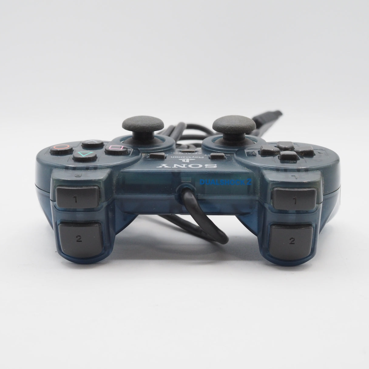 Used PS2 Console system SCPH-37000 OCEAN BLUE [NTSC-J] - Tested & Working
