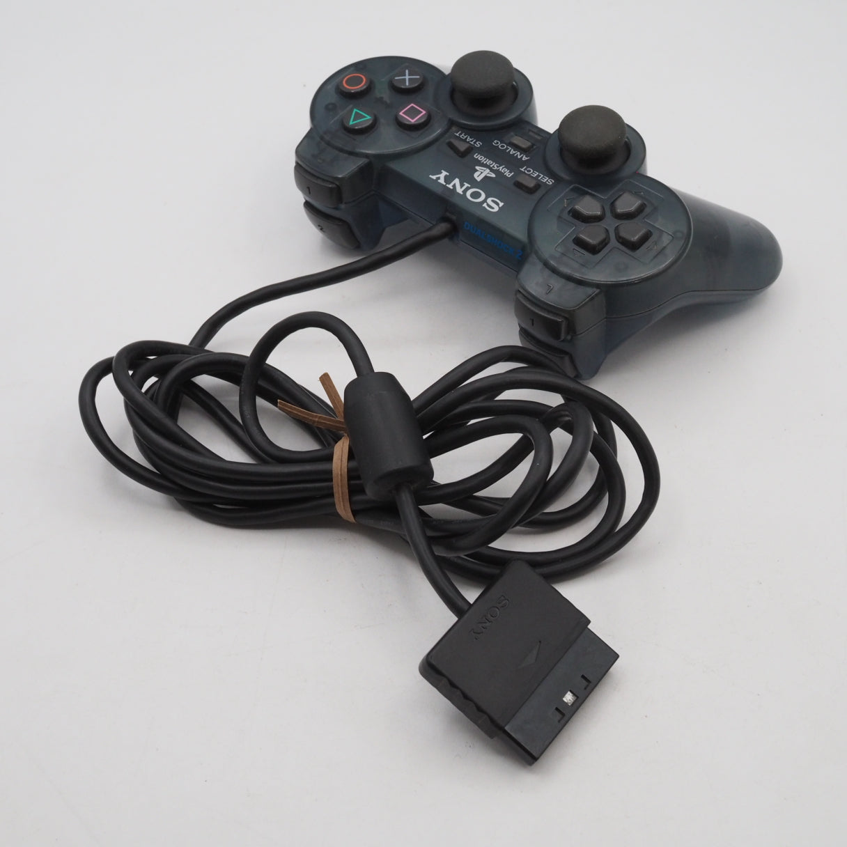 Used PS2 Console system SCPH-37000 OCEAN BLUE [NTSC-J] - Tested & Working