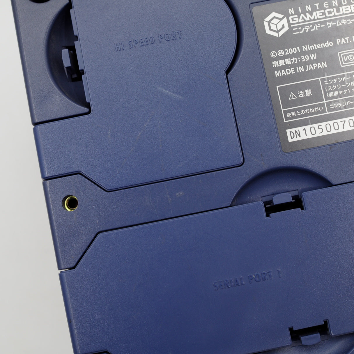 Nintendo GameCube Console System Violet + Super Smash Bros. DX NTSC-J - Tested & Working