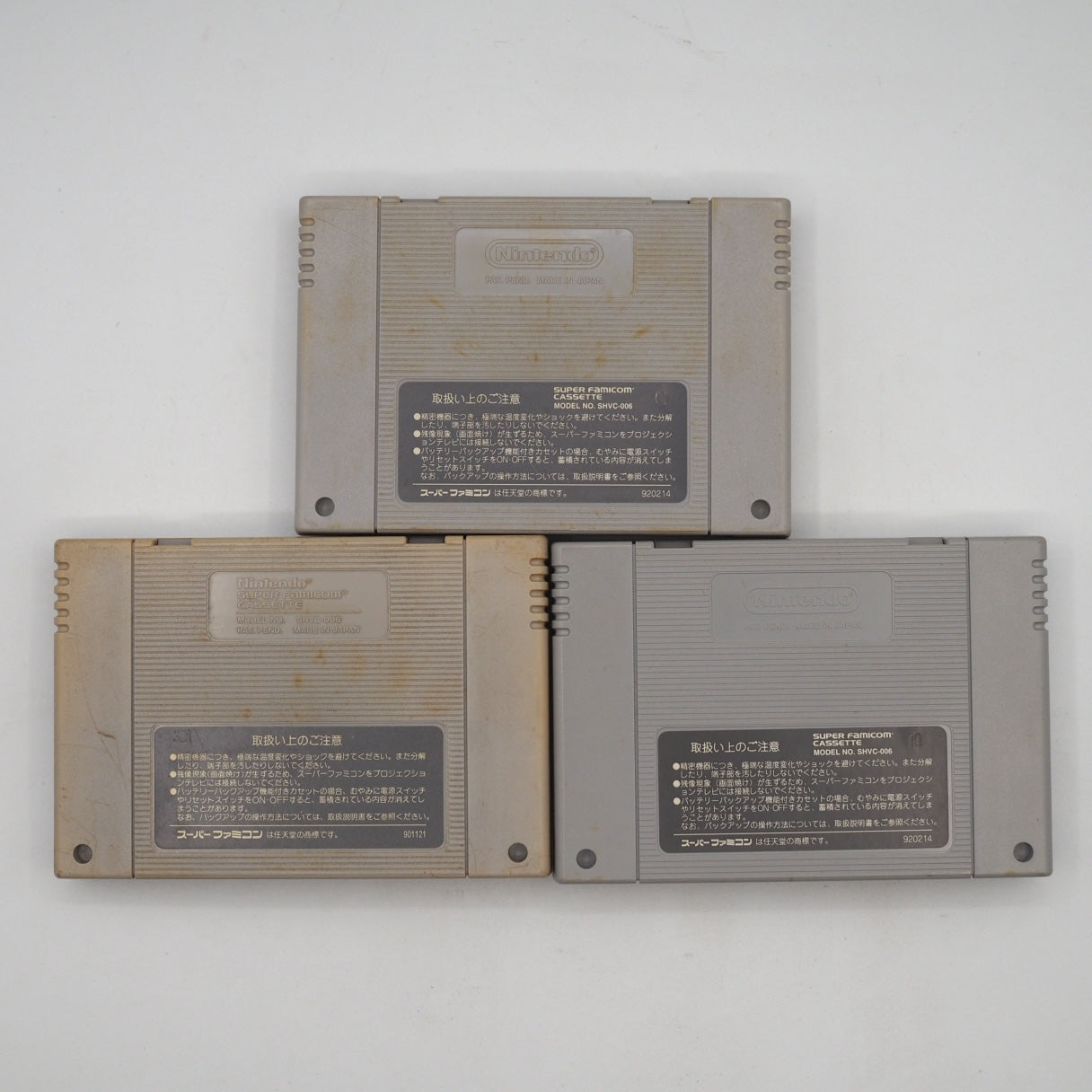 Used Nintendo Super Famicom Console Super Mario All-Stars, Kart & World 3-Game Bundle