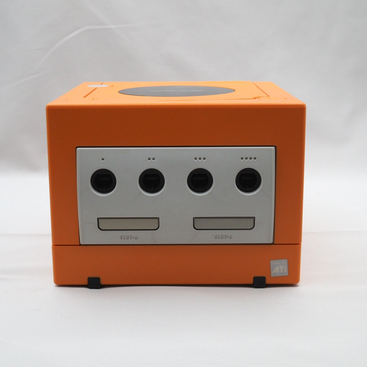 Nintendo GameCube Console System Orange + Game Boy Player SET NTSC-J NTSC-U/C