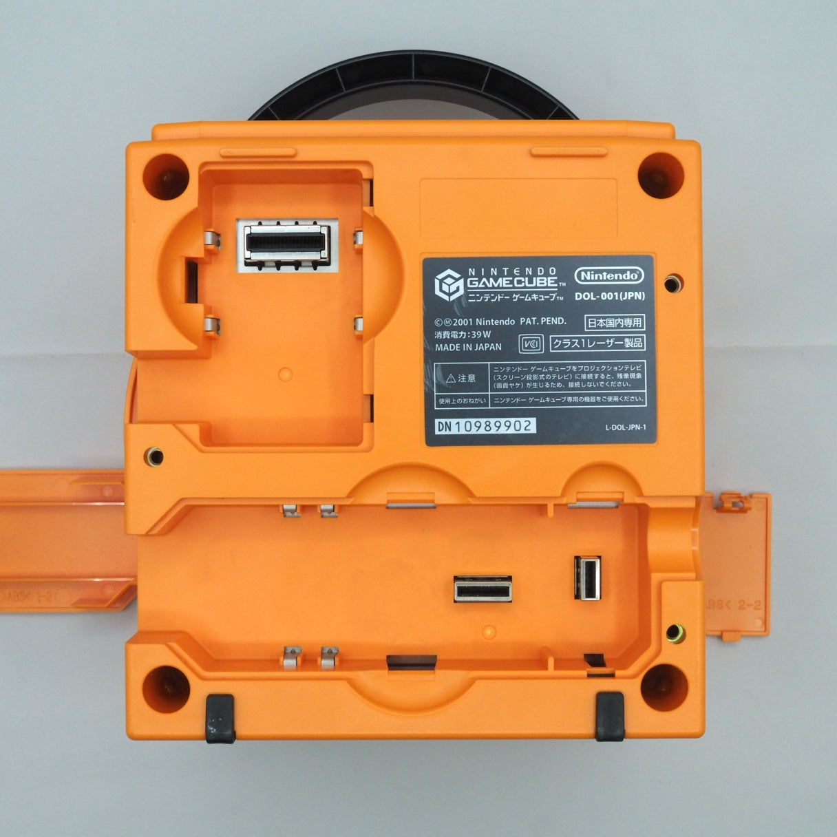 Nintendo GameCube Console System Orange + Game Boy Player SET NTSC-J NTSC-U/C