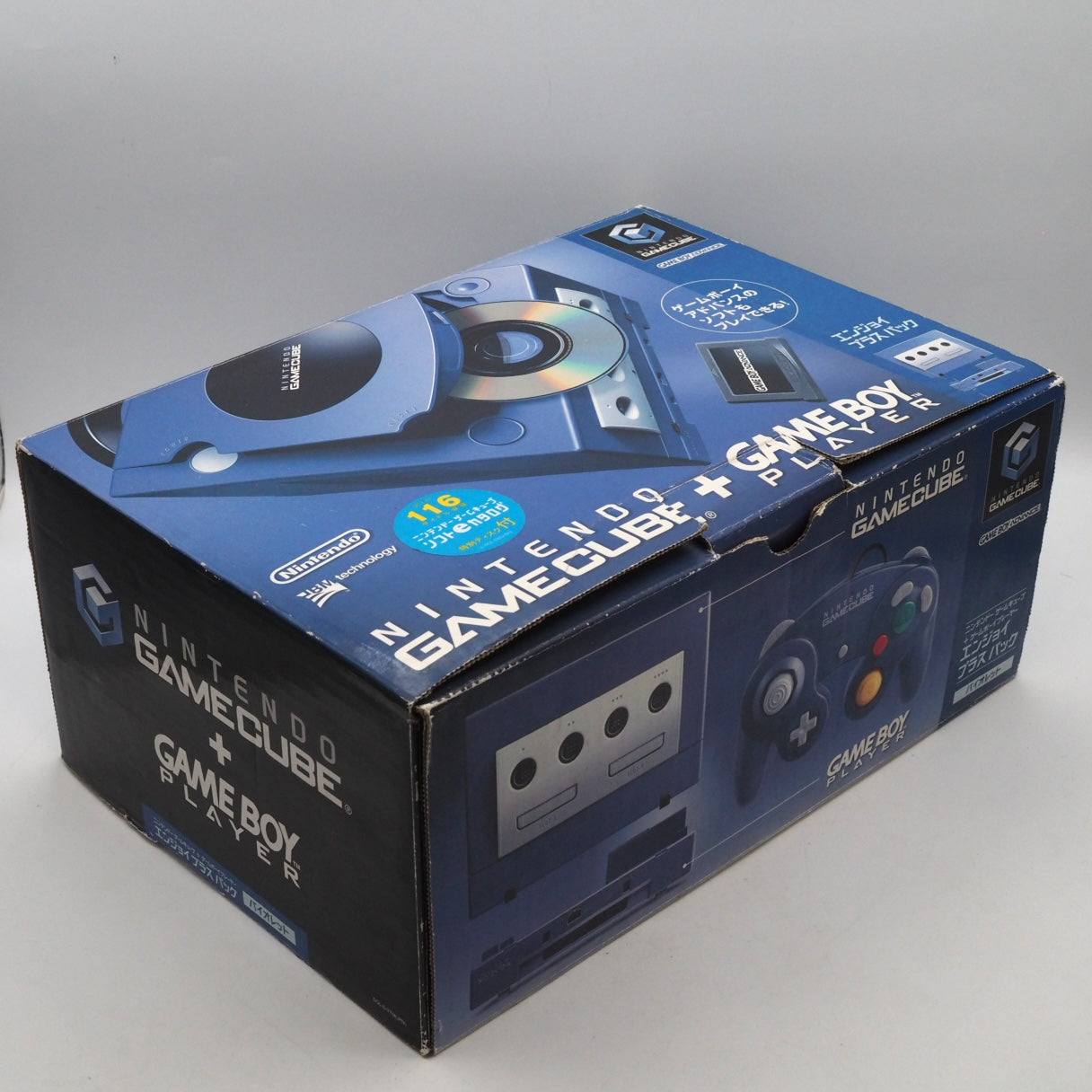 Used Nintendo GameCube Console System Violet + Game Boy Player Enjoy Plus Pack Boxed [NTSC-J] [NTSC-U/C] - Tested & Working