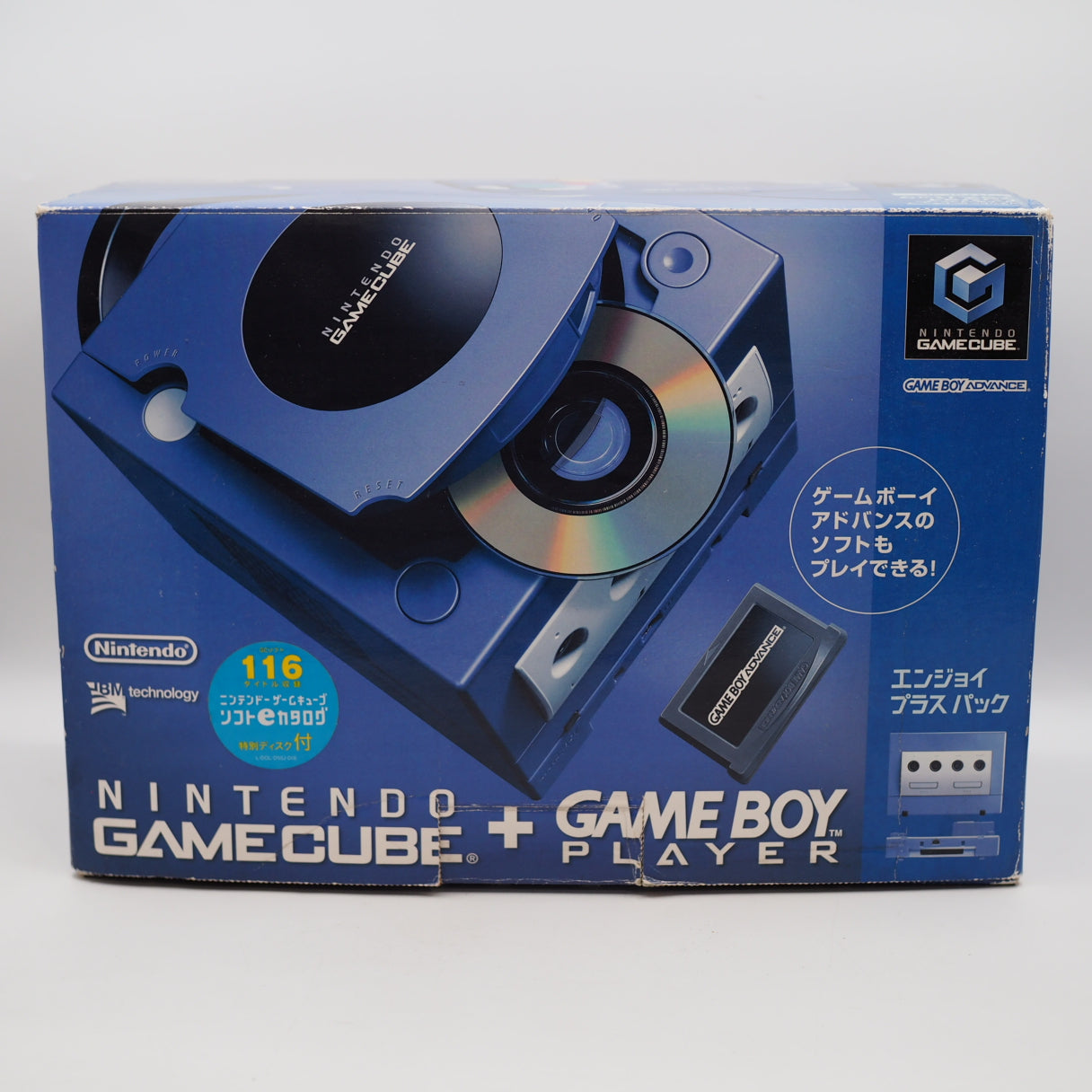 Used Nintendo GameCube Console System Violet + Game Boy Player Enjoy Plus Pack Boxed [NTSC-J] [NTSC-U/C] - Tested & Working