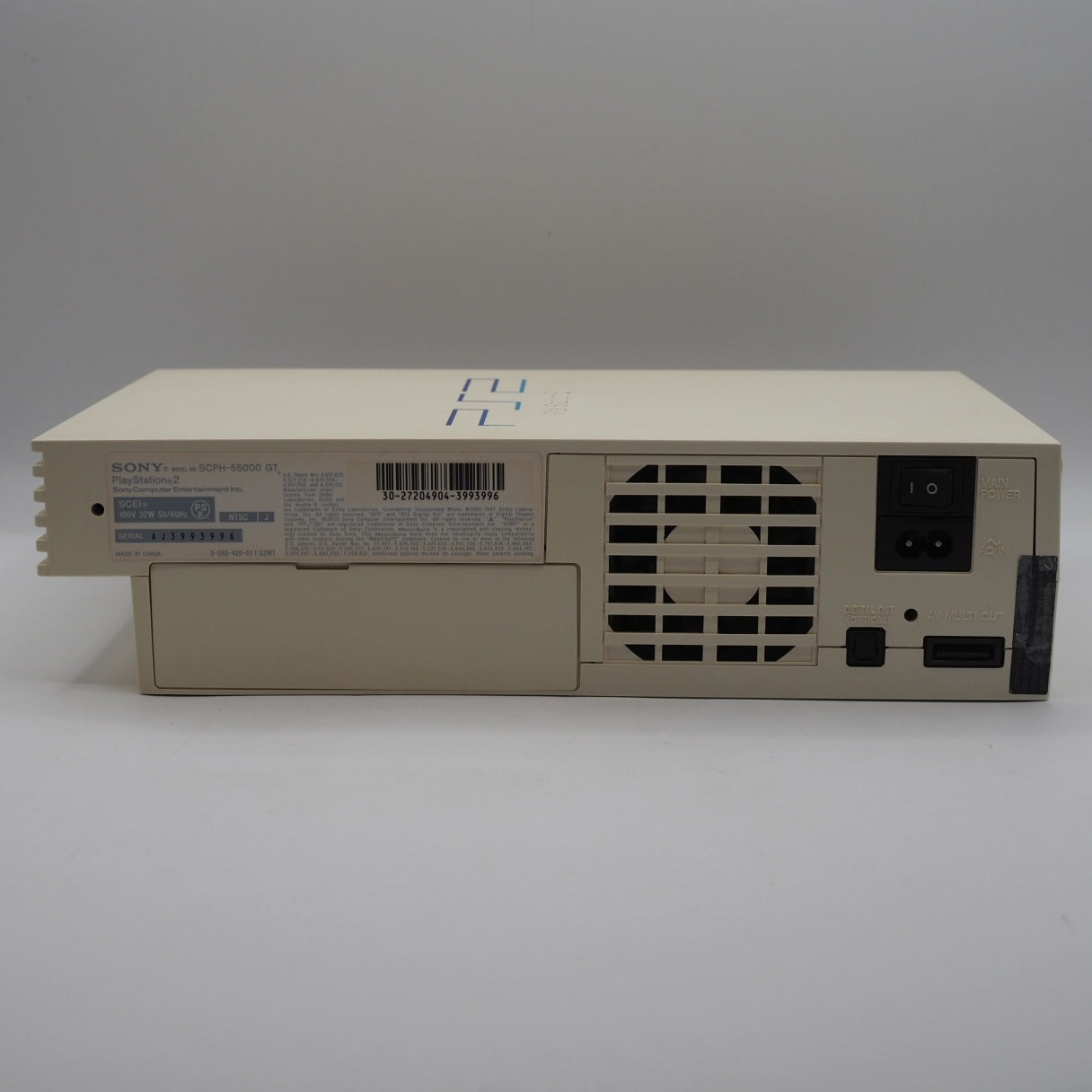 Used PS2 RACING Pack Console system SCPH-55000GT Boxed White NTSC-J - Tested & Working