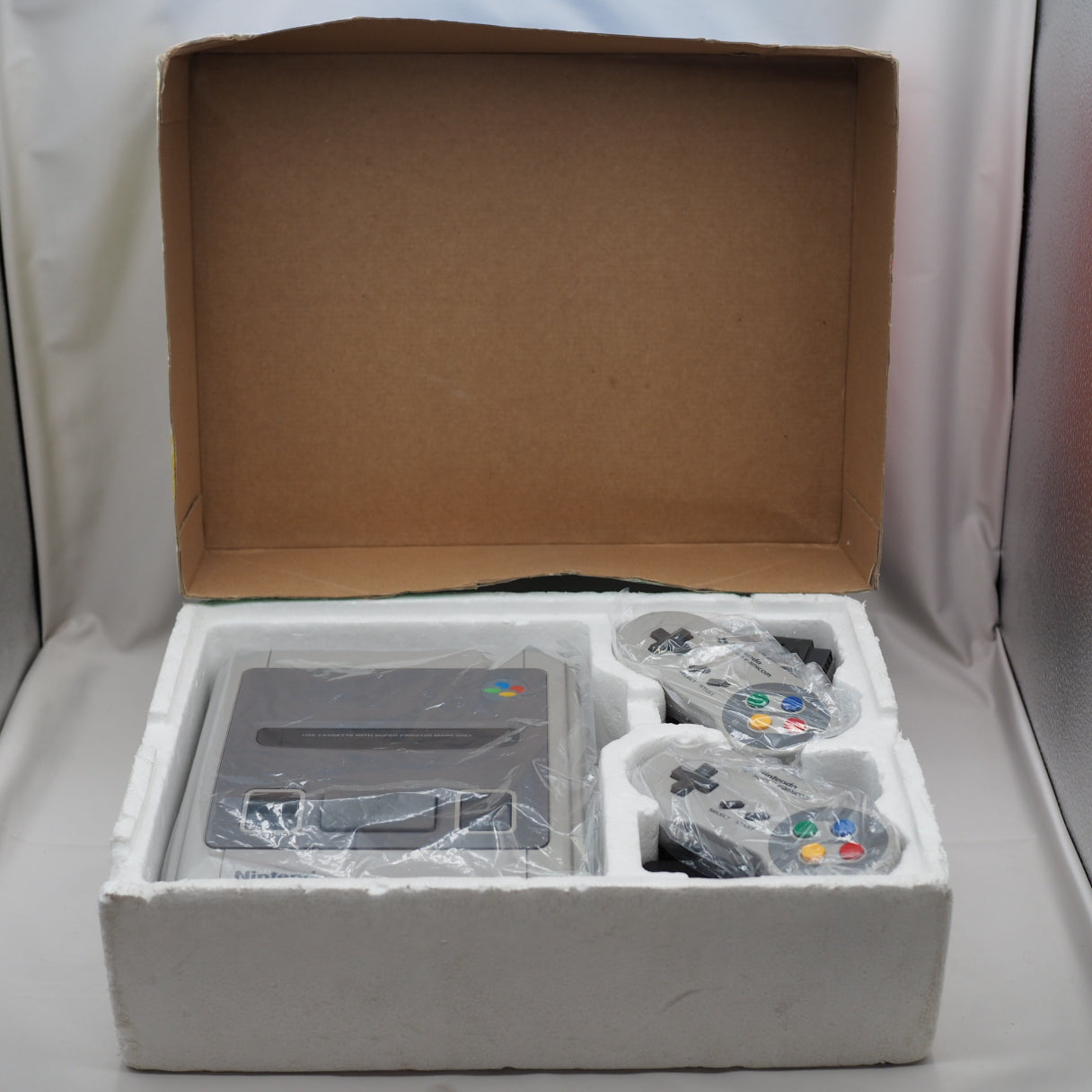 Used Super Famicom & Donkey Kong 'History in a Box' Set - Tested & Working