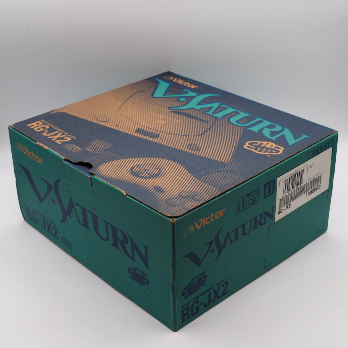 Used VICTOR V SATURN Console system RG-JX2- Enhanced Audio/Video Tested