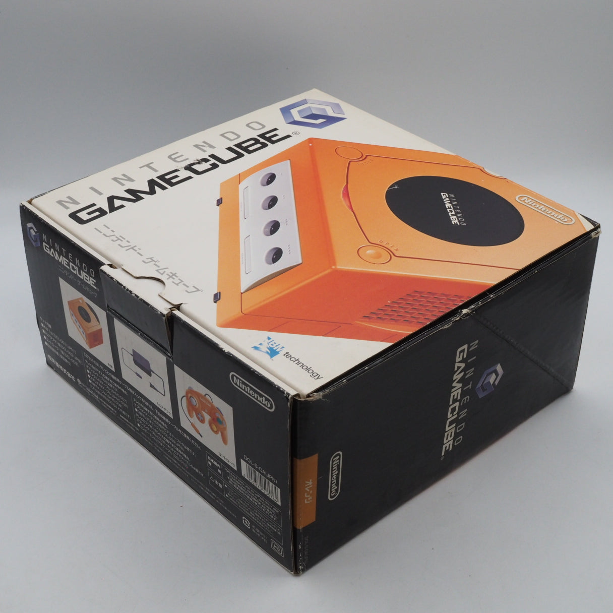 Used Nintendo GameCube Console System Orange DOL-001 NTSC-J NTSC-U/C - Tested & Working