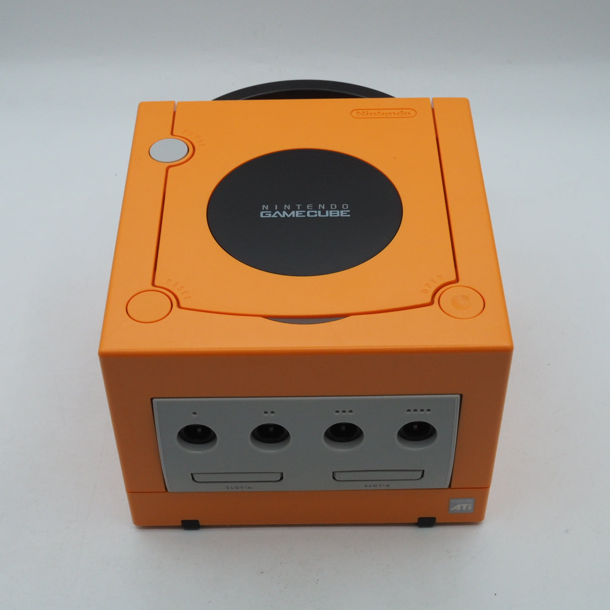 Nintendo GameCube Console System Orange DOL-001 + Game Boy Player Enjoy Plus Pack [NTSC-J, NTSC-U/S]