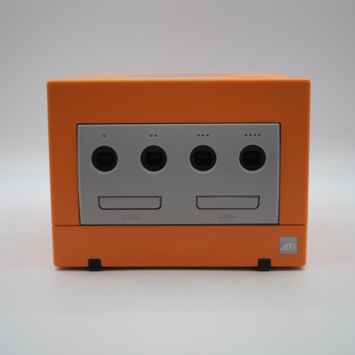 Nintendo GameCube Console System Orange DOL-001 + Game Boy Player Enjoy Plus Pack [NTSC-J, NTSC-U/S]
