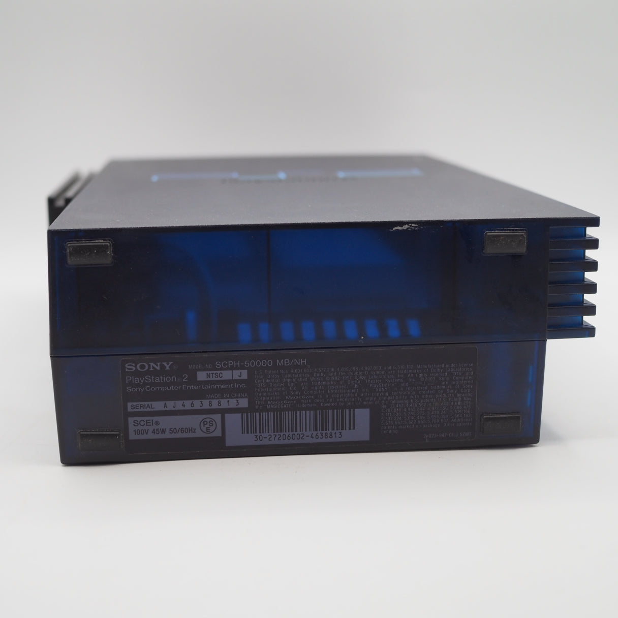 Used PS2 BB Unit Console system SCPH-50000 MB/NH Midnight Blue Boxed [NTSC-J] - Tested & Working