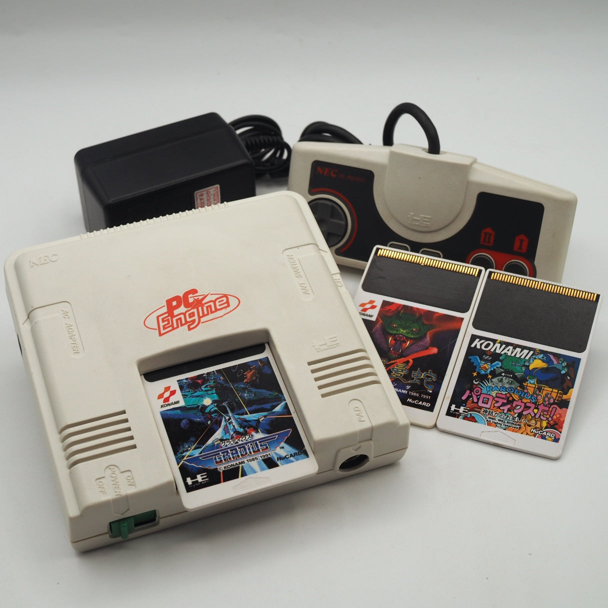 NEC PC Engine Console System PI-TG001 "You Pick" Games Bundle Tested NTSC-J