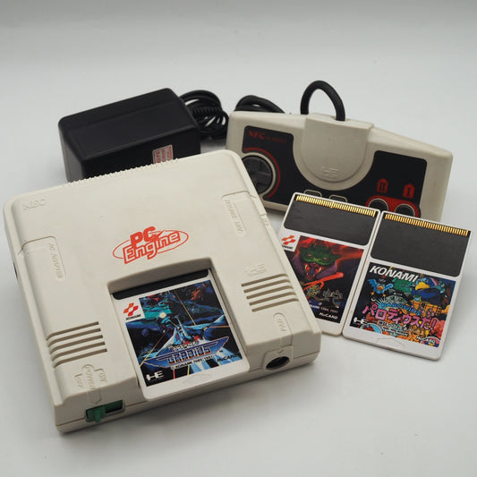 NEC PC Engine Console System PI-TG001 "You Pick" Games Bundle Tested NTSC-J — NEC | Enjoy Game Japan – Japanese retro console – Enjoy Game Japan