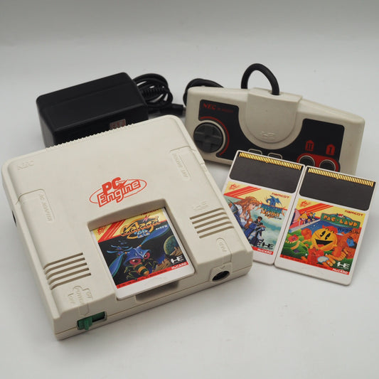 NEC PC Engine Console System PI-TG001 "You Pick" Games Bundle Tested NTSC-J — NEC | Enjoy Game Japan – Japanese retro console – Enjoy Game Japan