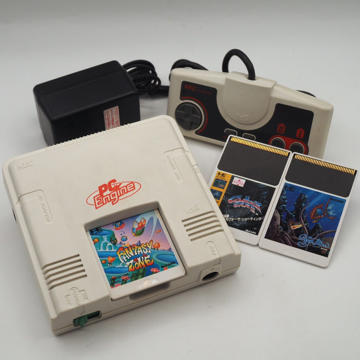 NEC PC Engine Console System PI-TG001 "You Pick" Games Bundle Tested NTSC-J