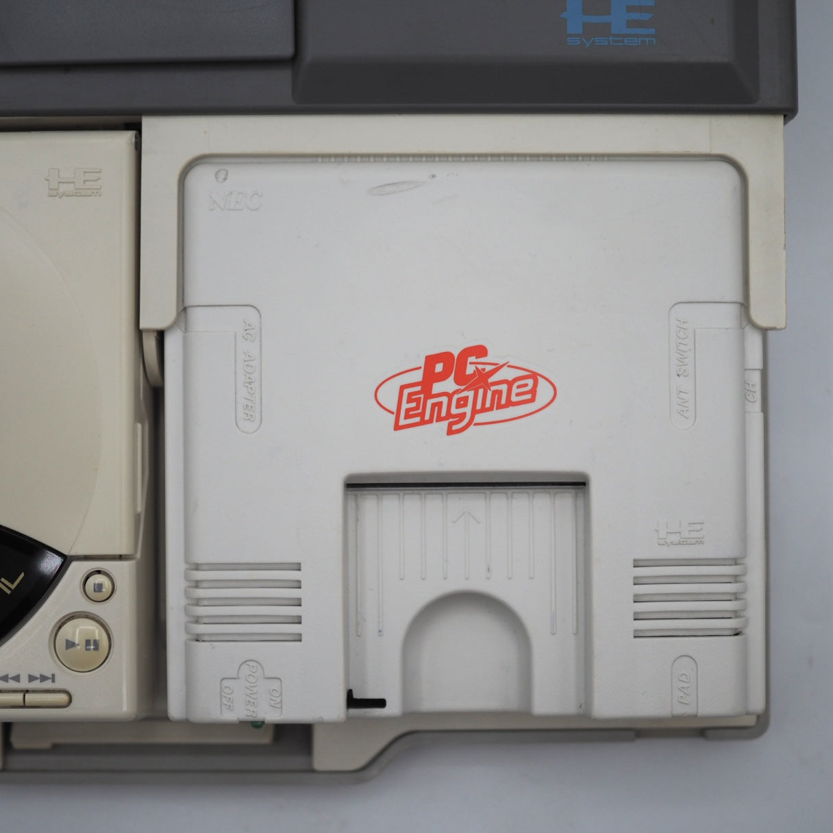 Used PC Engine INTERFACE UNIT IFU-30 CD-ROM² PC Engine W/SYSTEM CARD - Tested & Working