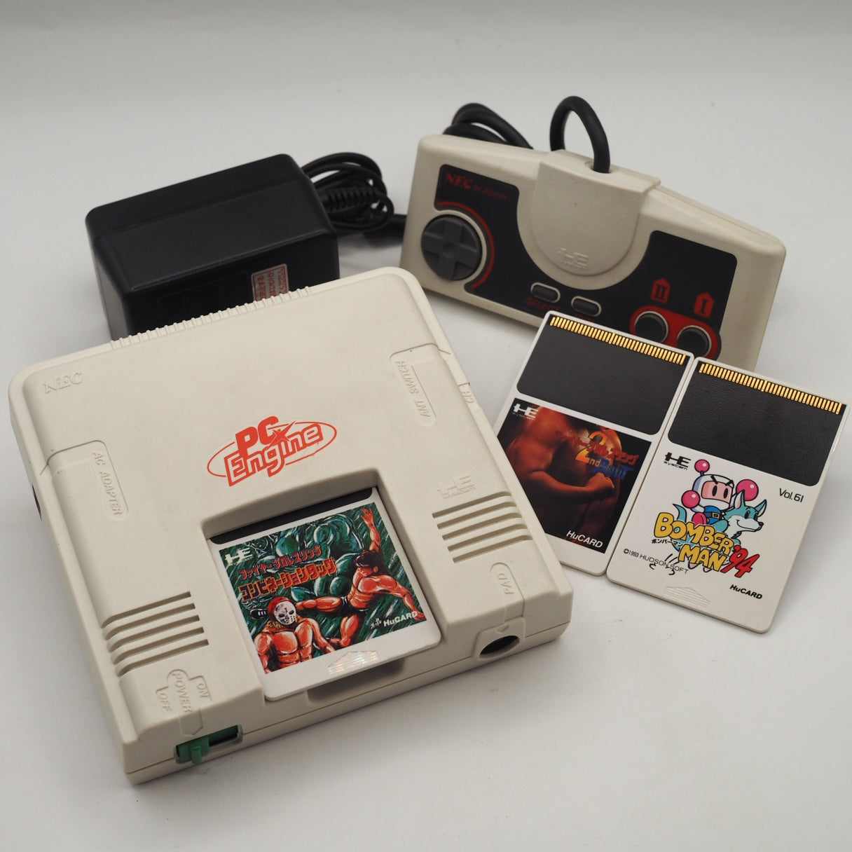 NEC PC Engine Console System PI-TG001 "You Pick" Games Bundle Tested NTSC-J