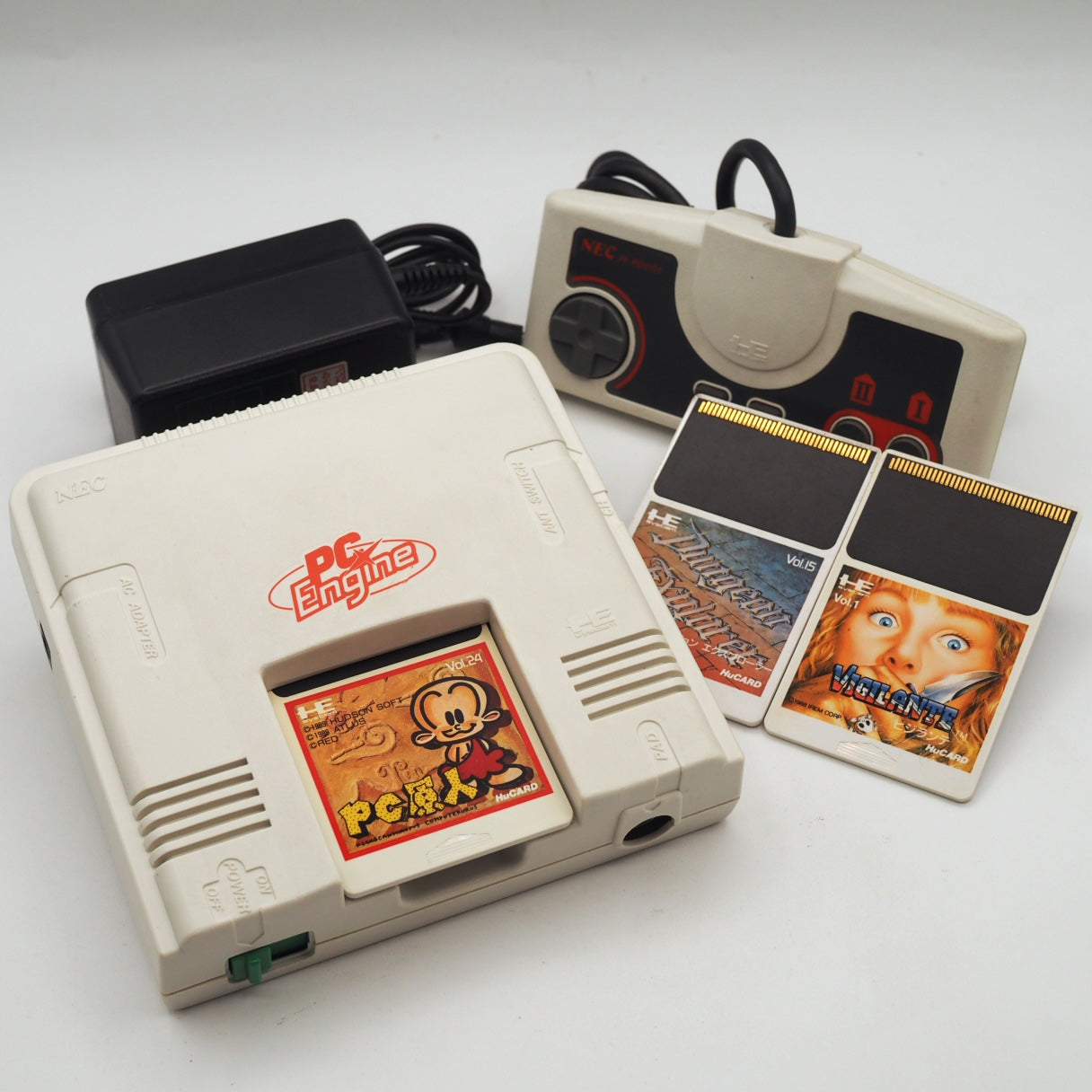 NEC PC Engine Console System PI-TG001 "You Pick" Games Bundle Tested NTSC-J