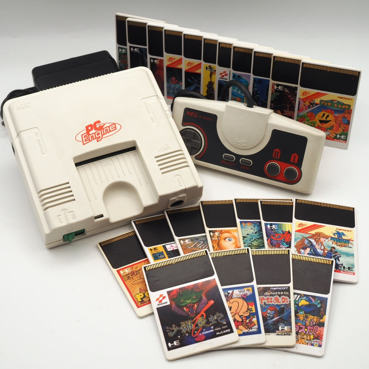 NEC PC Engine Console System PI-TG001 "You Pick" Games Bundle Tested NTSC-J