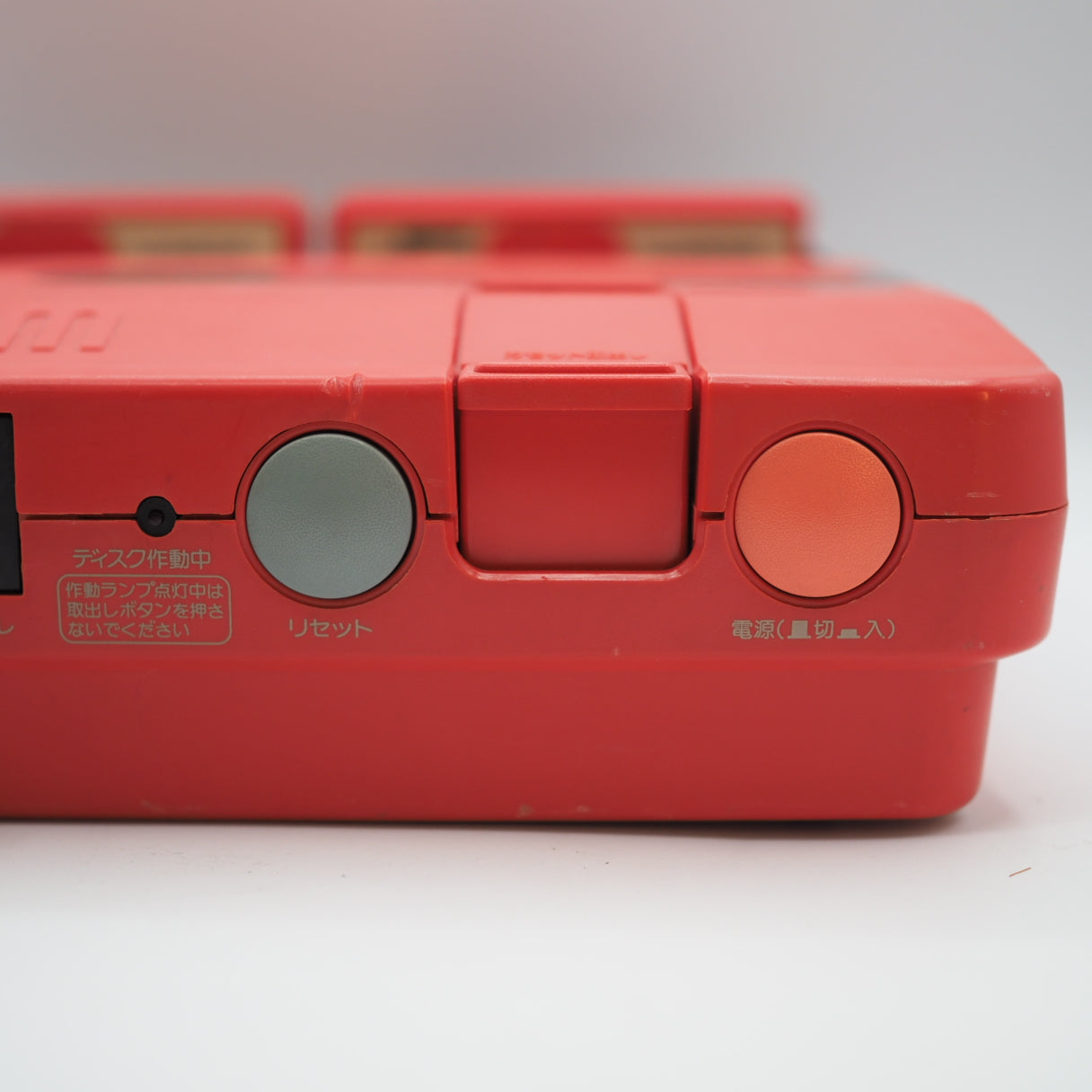 Used Sharp Twin Famicom Console system AN-500R [New Rubber Belt replaced] + Magnetic head protection sheet SET - Tested & Working