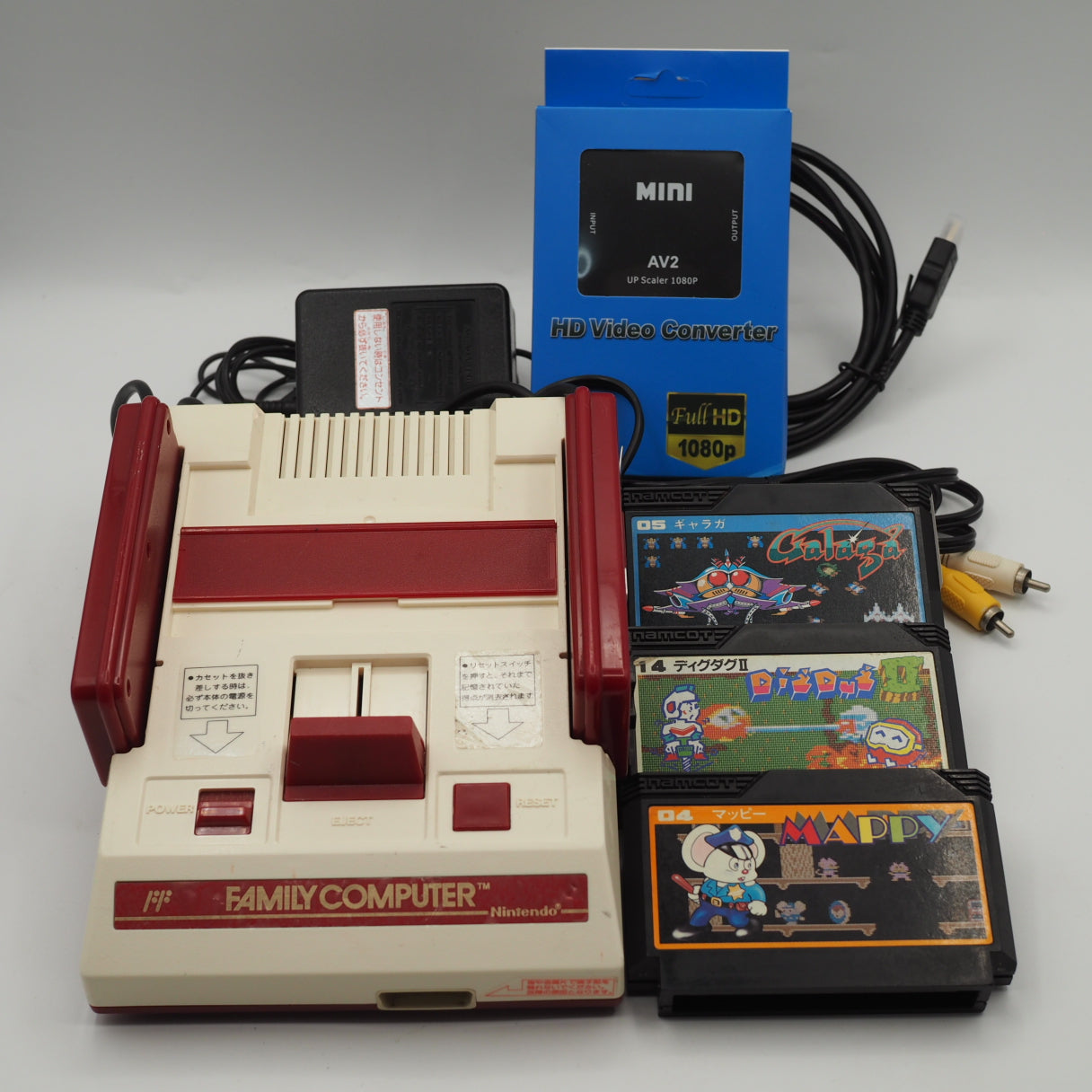Nintendo AV Famicom Console HVC-001 w/ Games – Choose Your Titles Tested — Nintendo | Enjoy Game Japan – Japanese retro console – Enjoy Game Japan