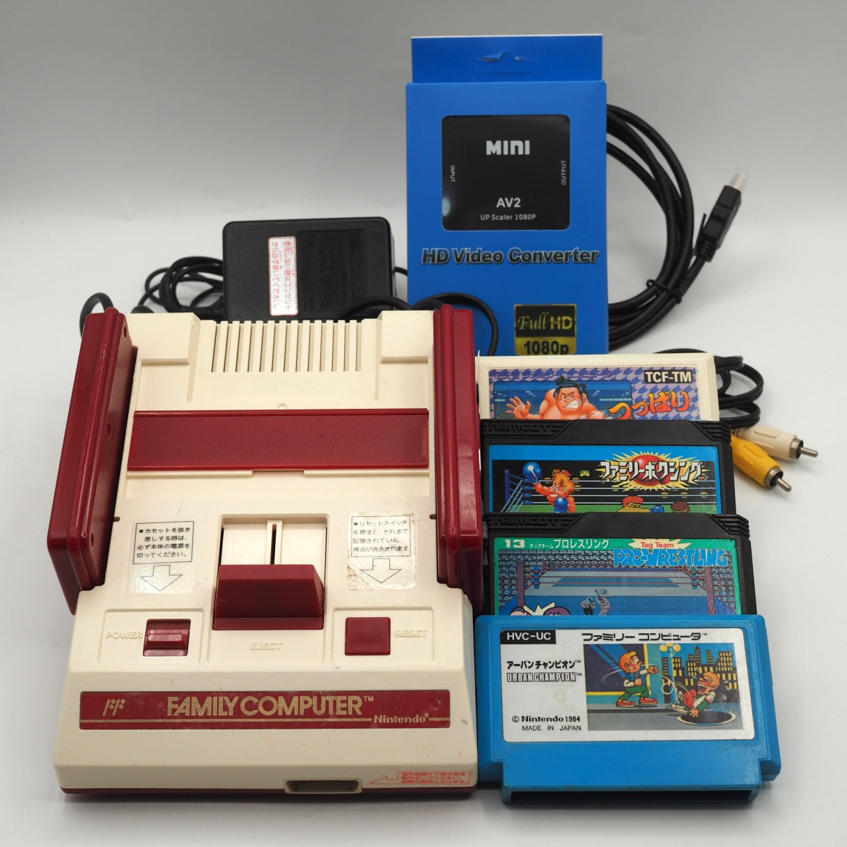 Nintendo AV Famicom Console HVC-001 w/ Games – Choose Your Titles Tested — Nintendo | Enjoy Game Japan