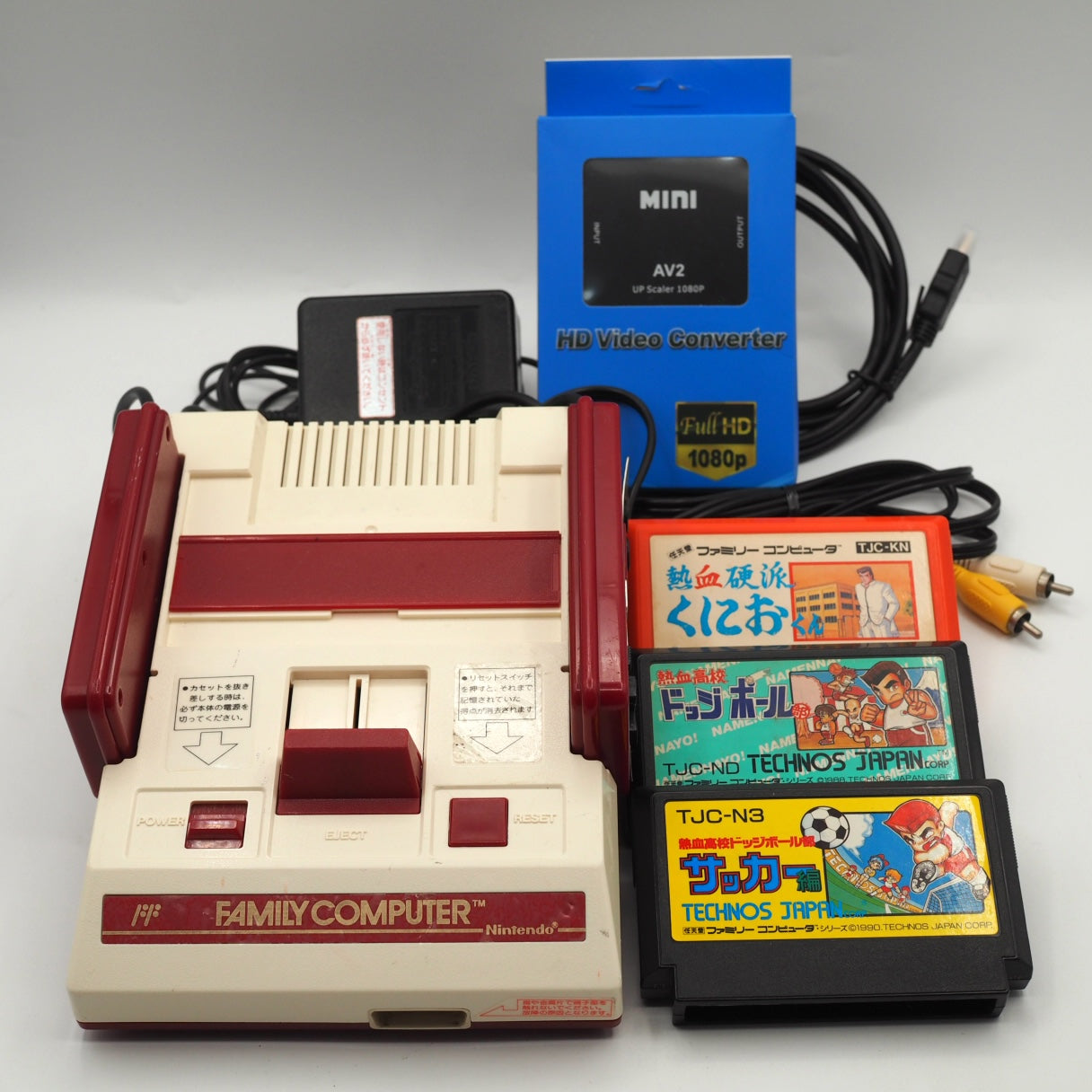 Nintendo AV Famicom Console HVC-001 w/ Games – Choose Your Titles Tested — Nintendo | Enjoy Game Japan – Japanese retro console – Enjoy Game Japan