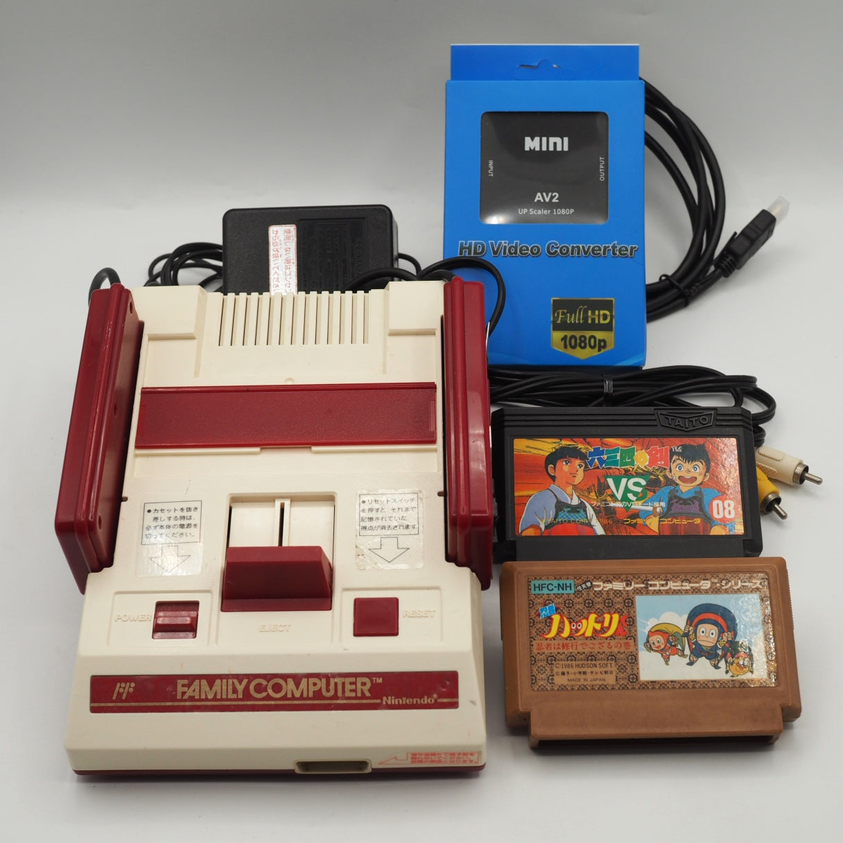 Nintendo AV Famicom Console HVC-001 w/ Games – Choose Your Titles Tested — Nintendo | Enjoy Game Japan
